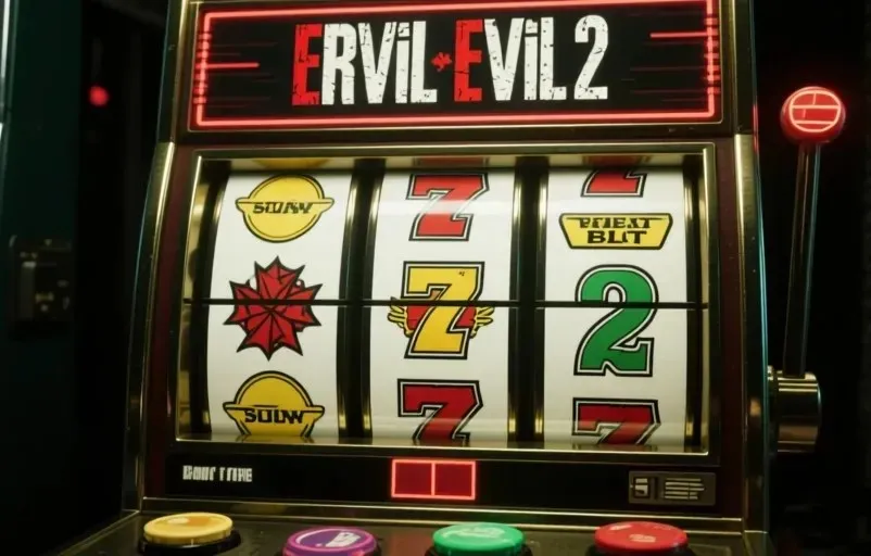 Resident Evil RE2 slot bet 1